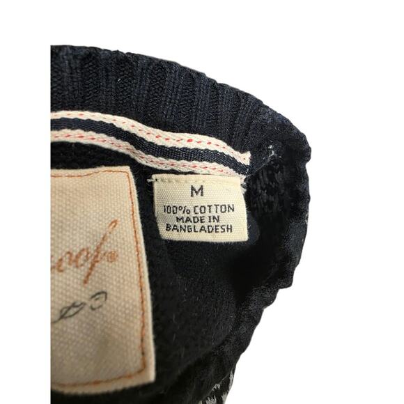 Weatherproof Vintage Black & White Fair Isle Sweater – Men’s Medium - Picture 5 of 5